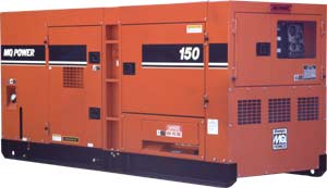 MQ Power Whisperwatt Generator Model DCA-150SSJU3C